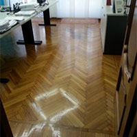 Vetrificazione del parquet